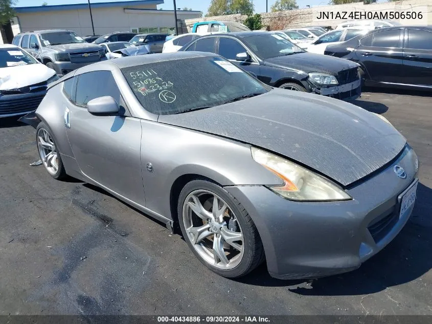 2010 Nissan 370Z VIN: JN1AZ4EH0AM506506 Lot: 40434886