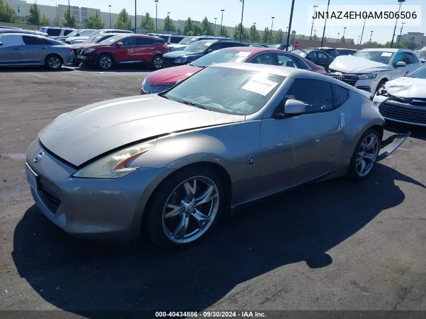 2010 Nissan 370Z VIN: JN1AZ4EH0AM506506 Lot: 40434886