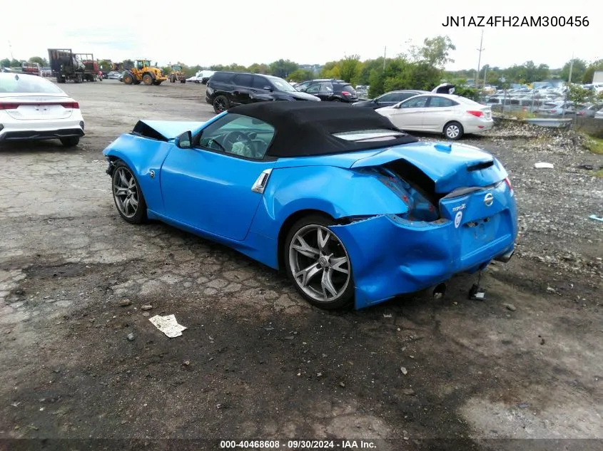 2010 Nissan 370Z VIN: JN1AZ4FH2AM300456 Lot: 40468608