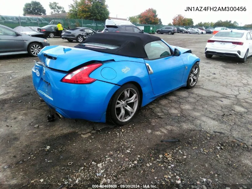 2010 Nissan 370Z VIN: JN1AZ4FH2AM300456 Lot: 40468608