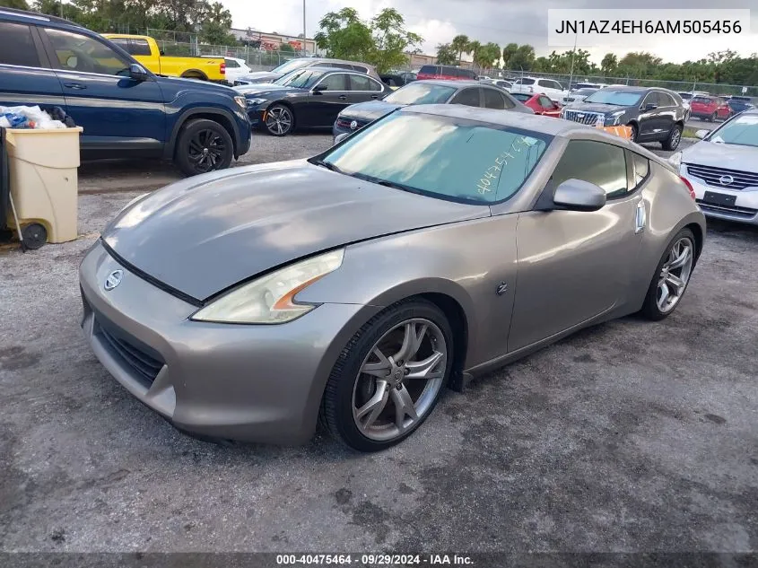 2010 Nissan 370Z VIN: JN1AZ4EH6AM505456 Lot: 40475464