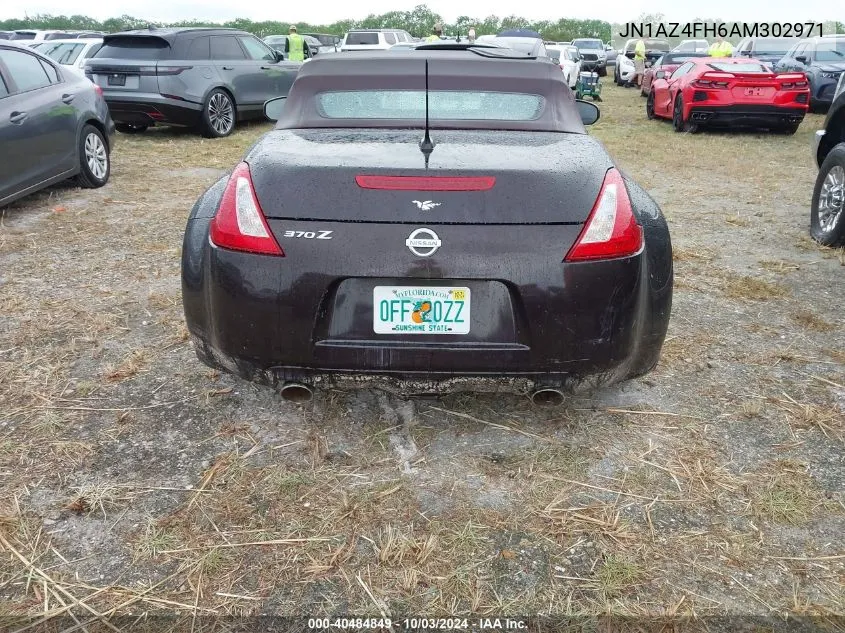 2010 Nissan 370Z Touring VIN: JN1AZ4FH6AM302971 Lot: 40484849