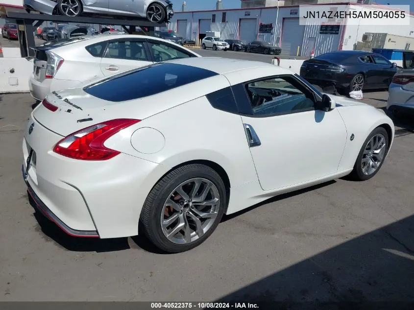 JN1AZ4EH5AM504055 2010 Nissan 370Z