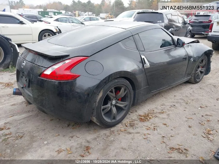 JN1AZ4EH6BM551323 2011 Nissan 370Z