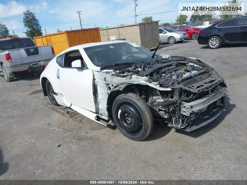 JN1AZ4EH2BM552694 2011 Nissan 370Z