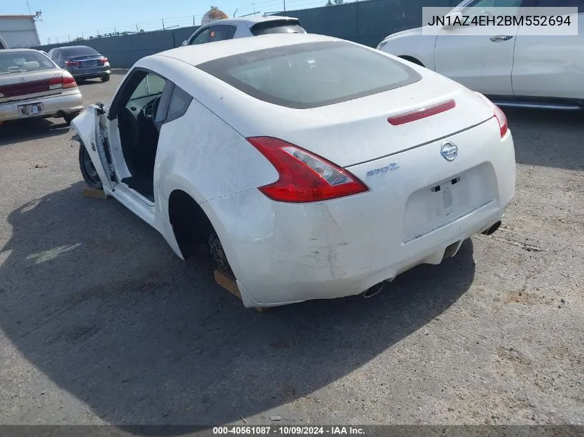 JN1AZ4EH2BM552694 2011 Nissan 370Z