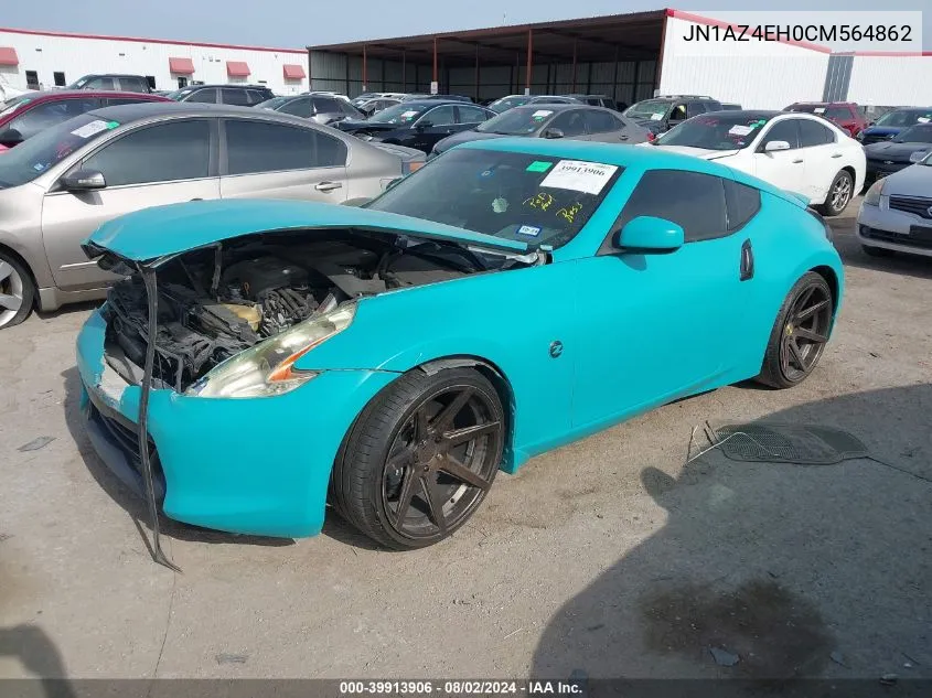 2012 Nissan 370Z VIN: JN1AZ4EH0CM564862 Lot: 39913906