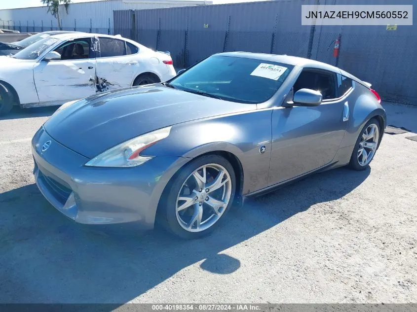 2012 Nissan 370Z Touring VIN: JN1AZ4EH9CM560552 Lot: 40198354