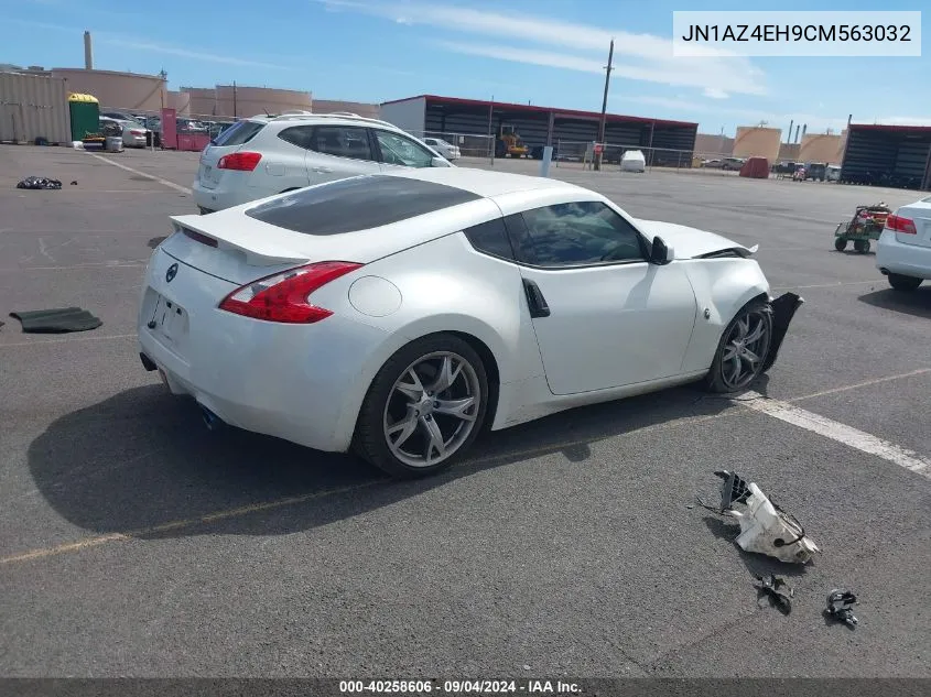 2012 Nissan 370Z VIN: JN1AZ4EH9CM563032 Lot: 40258606