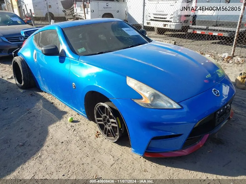 2012 Nissan 370Z VIN: JN1AZ4EH0CM562805 Lot: 40808436