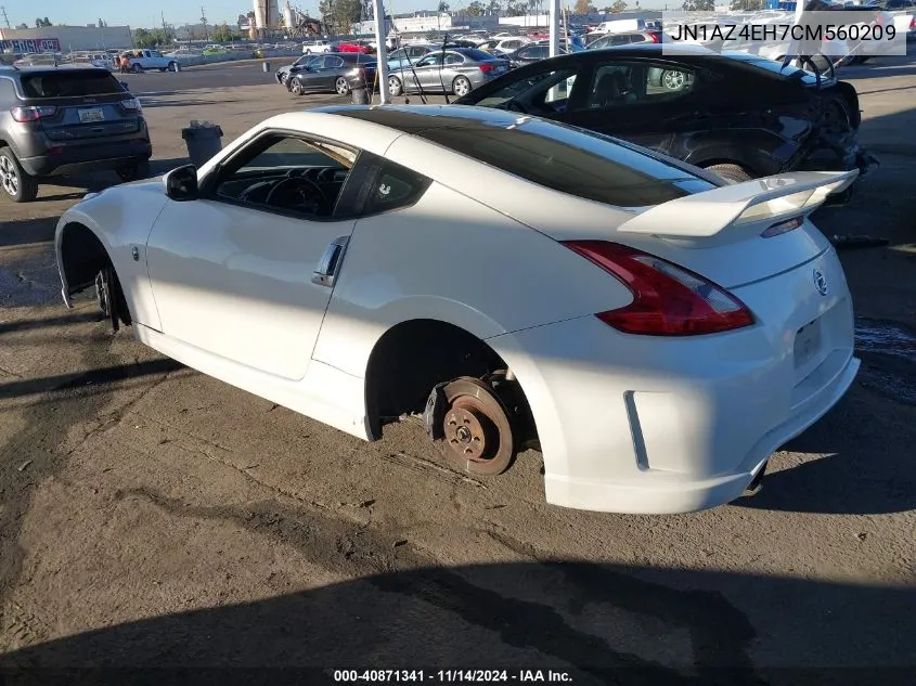 JN1AZ4EH7CM560209 2012 Nissan 370Z Nismo