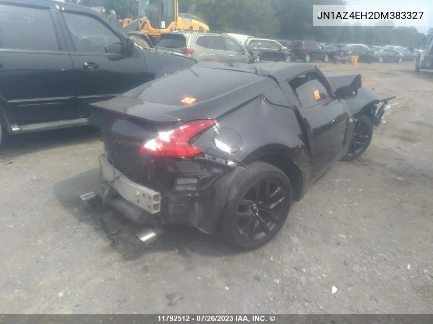 2013 Nissan 370Z VIN: JN1AZ4EH2DM383327 Lot: 11792512