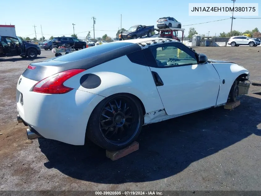 2013 Nissan 370Z VIN: JN1AZ4EH1DM380175 Lot: 39920505