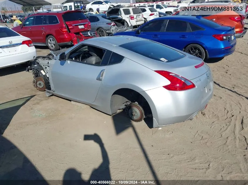 2013 Nissan 370Z Touring VIN: JN1AZ4EH9DM881363 Lot: 40566022