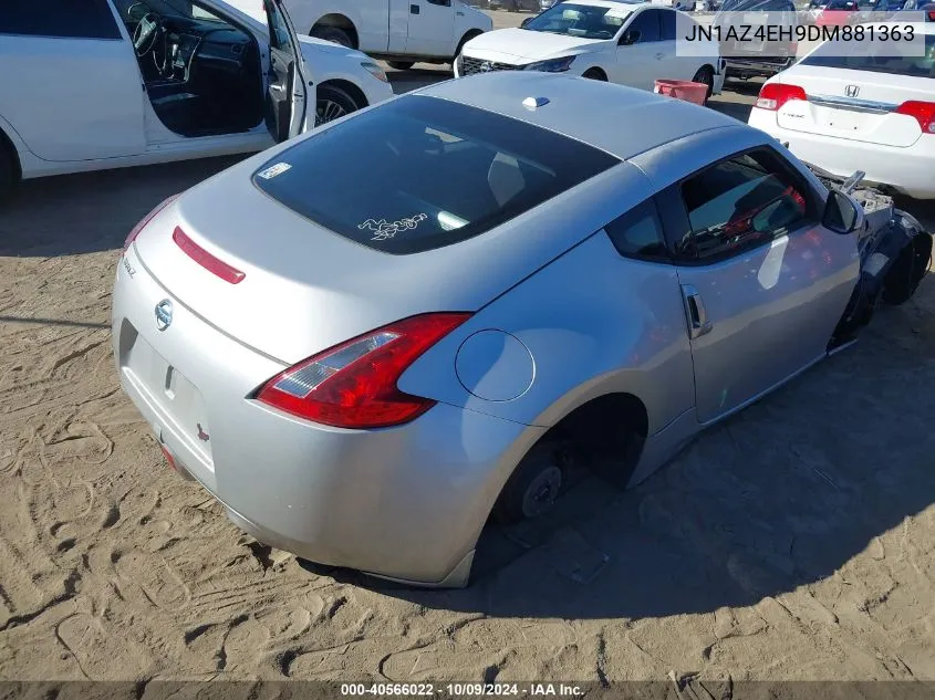 2013 Nissan 370Z Touring VIN: JN1AZ4EH9DM881363 Lot: 40566022