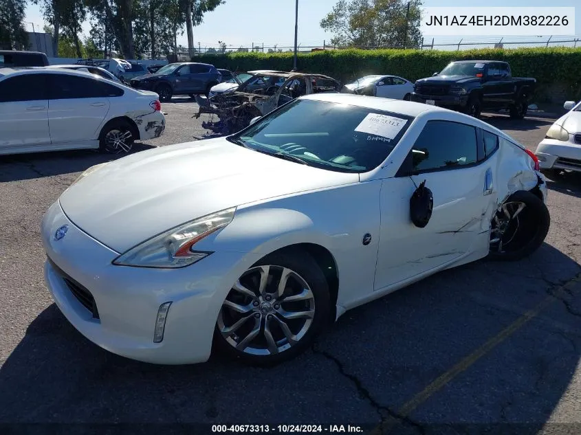 2013 Nissan 370Z VIN: JN1AZ4EH2DM382226 Lot: 40673313