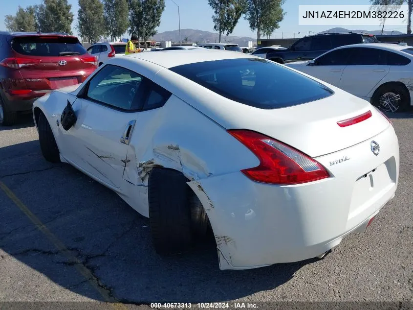 2013 Nissan 370Z VIN: JN1AZ4EH2DM382226 Lot: 40673313