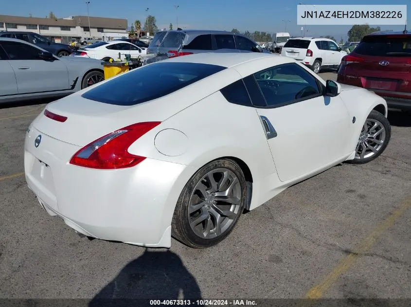 2013 Nissan 370Z VIN: JN1AZ4EH2DM382226 Lot: 40673313