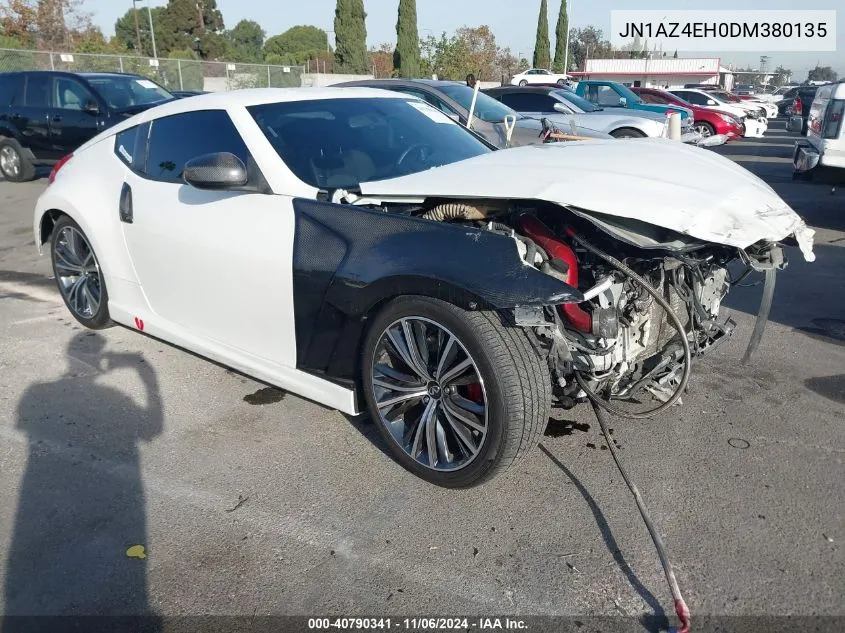 2013 Nissan 370Z VIN: JN1AZ4EH0DM380135 Lot: 40790341