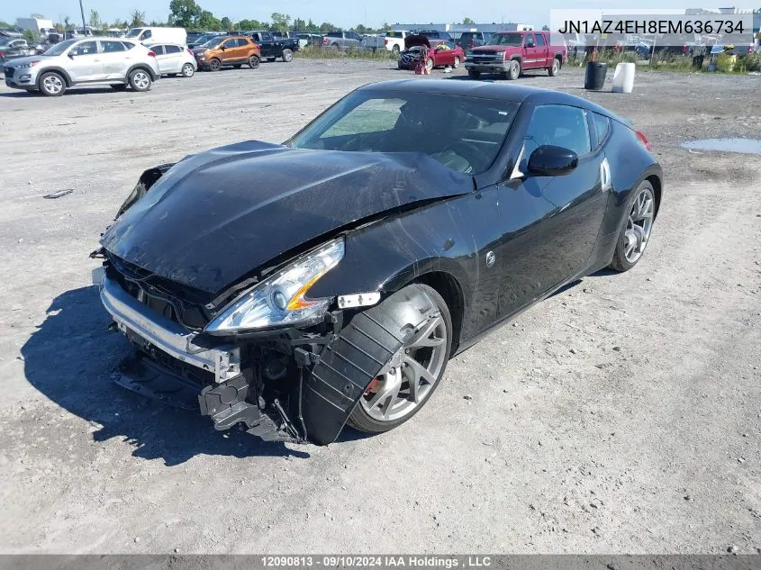 2014 Nissan 370Z VIN: JN1AZ4EH8EM636734 Lot: 12090813