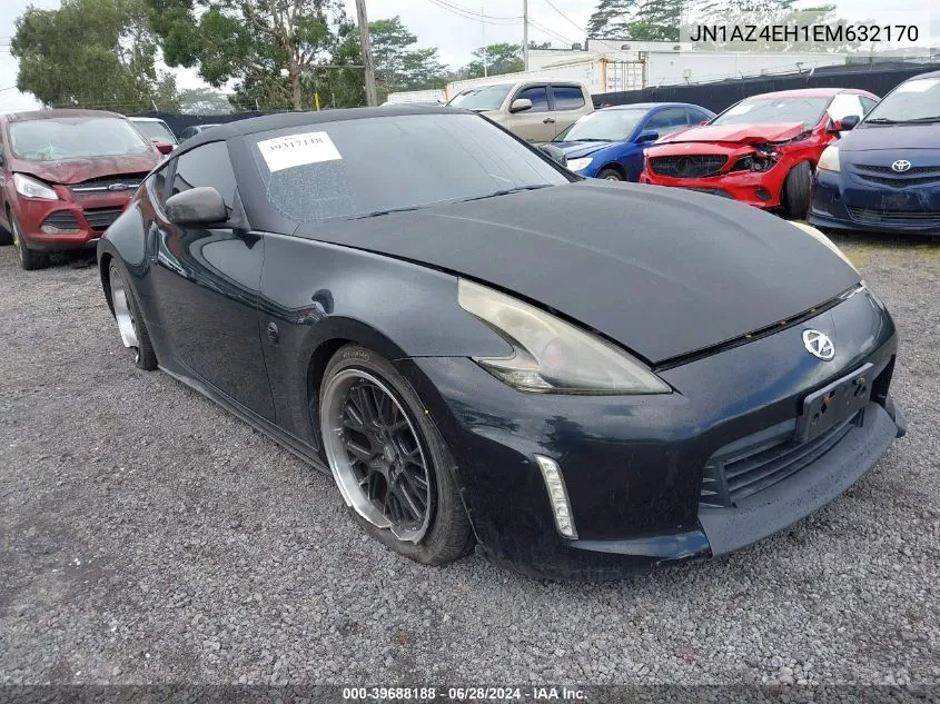 2014 Nissan 370Z VIN: JN1AZ4EH1EM632170 Lot: 39688188