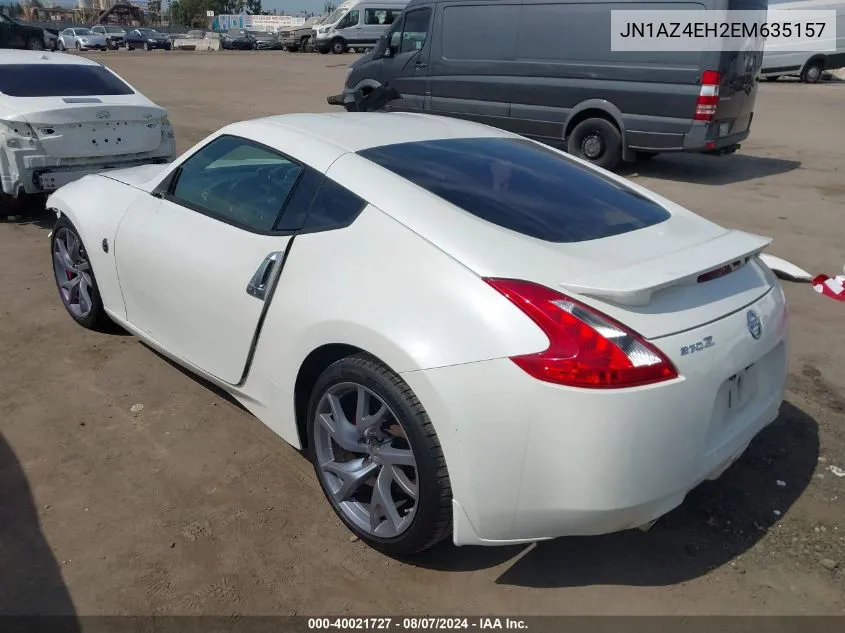 JN1AZ4EH2EM635157 2014 Nissan 370Z