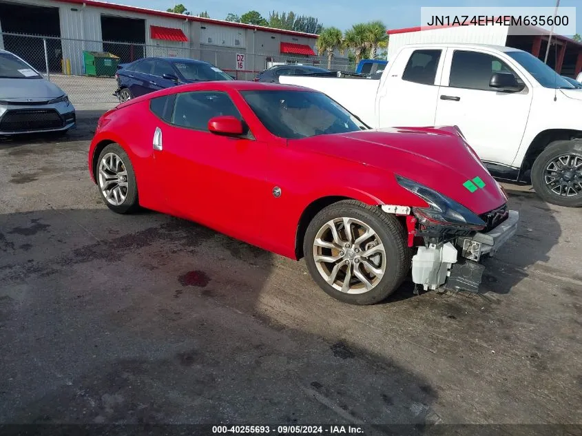 2014 Nissan 370Z Touring/Nismo VIN: JN1AZ4EH4EM635600 Lot: 40255693