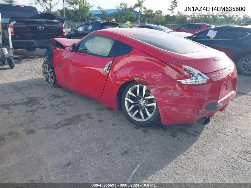 2014 Nissan 370Z Touring/Nismo VIN: JN1AZ4EH4EM635600 Lot: 40255693