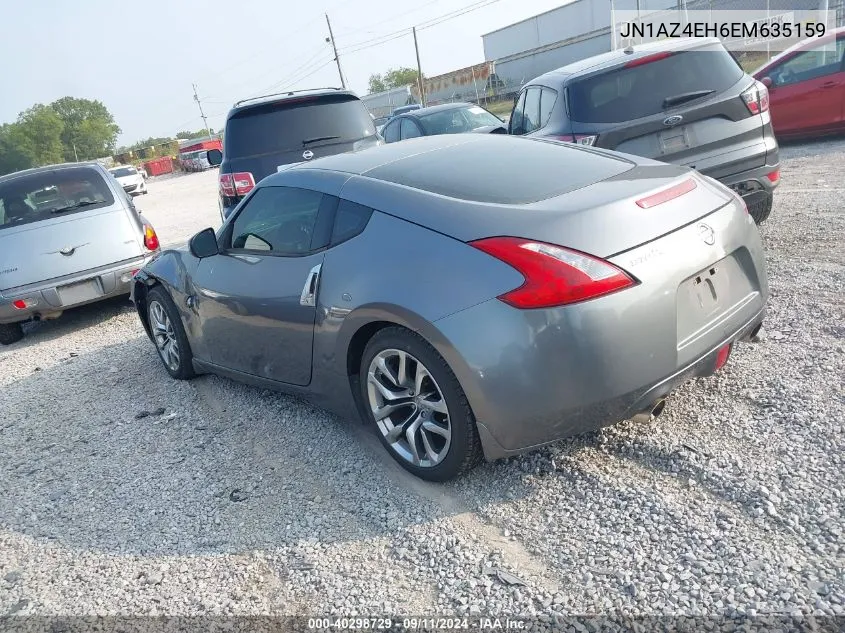 2014 Nissan 370Z VIN: JN1AZ4EH6EM635159 Lot: 40298729