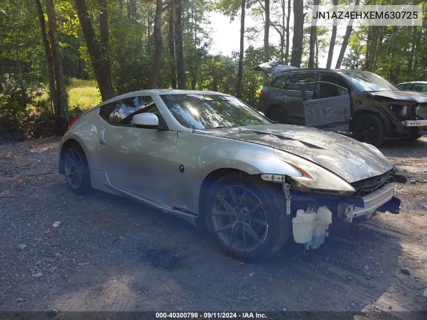 2014 Nissan 370Z VIN: JN1AZ4EHXEM630725 Lot: 40300798