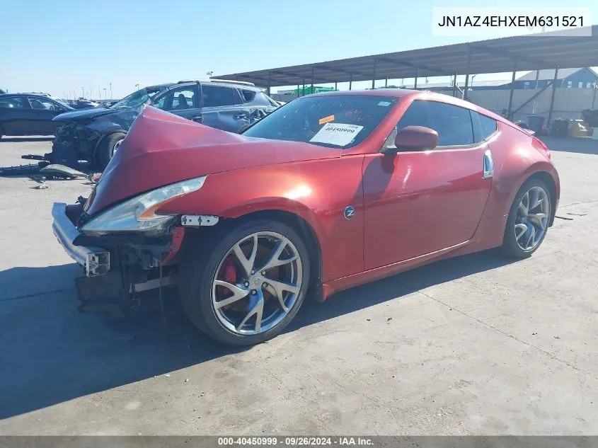 JN1AZ4EHXEM631521 2014 Nissan 370Z Touring