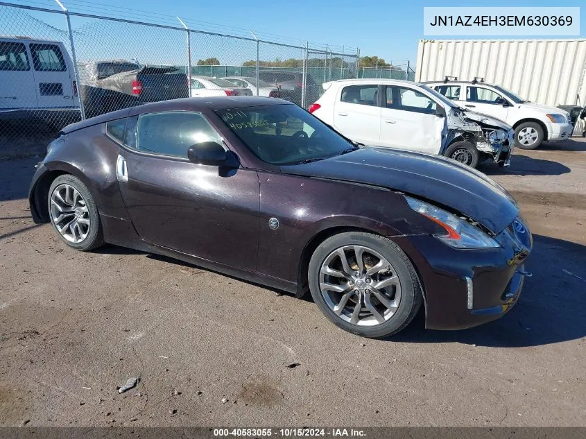 JN1AZ4EH3EM630369 2014 Nissan 370Z