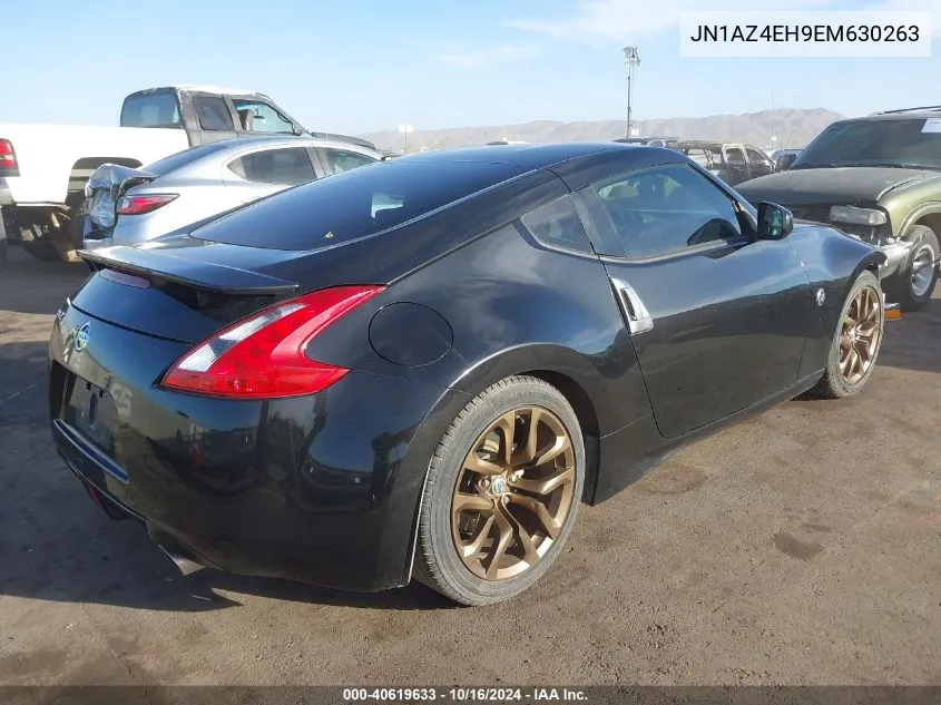 2014 Nissan 370Z VIN: JN1AZ4EH9EM630263 Lot: 40619633