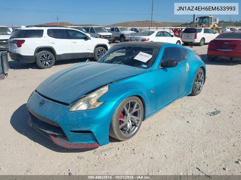 2014 Nissan 370Z Touring VIN: JN1AZ4EH6EM633993 Lot: 40623814