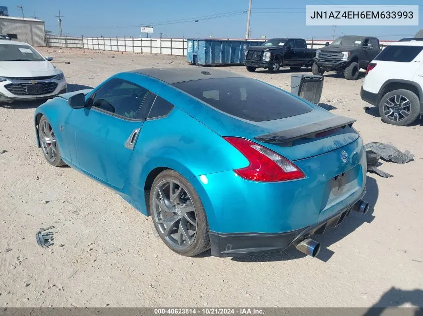 2014 Nissan 370Z Touring VIN: JN1AZ4EH6EM633993 Lot: 40623814