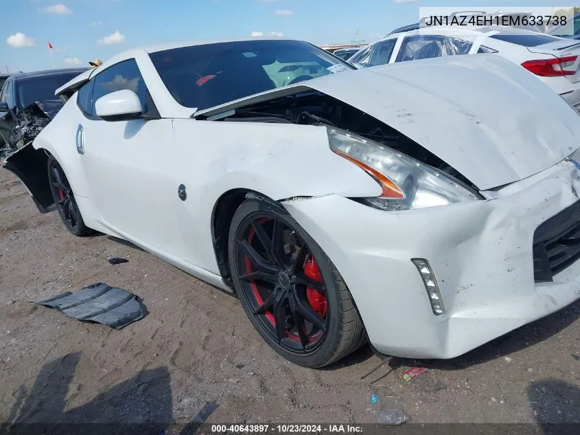 2014 Nissan 370Z Touring VIN: JN1AZ4EH1EM633738 Lot: 40643897