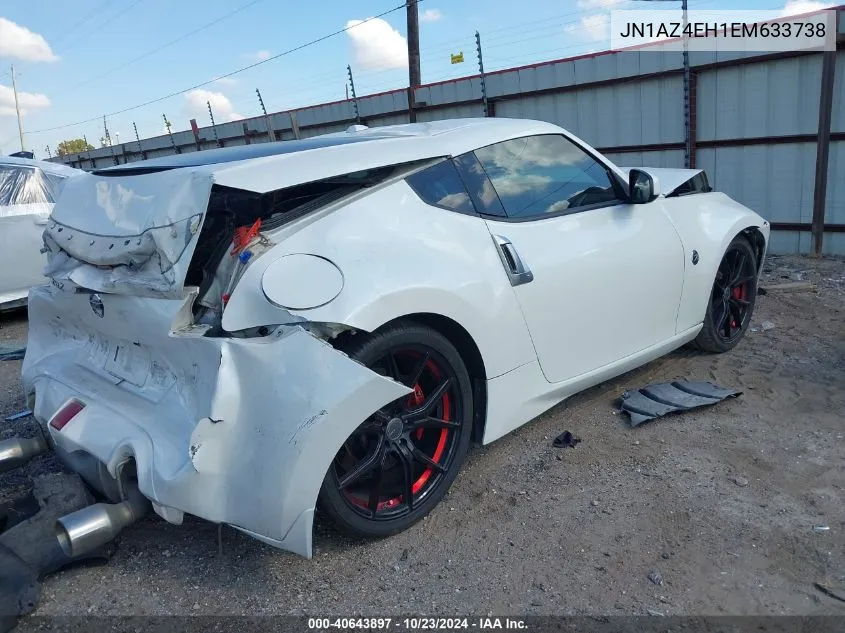 2014 Nissan 370Z Touring VIN: JN1AZ4EH1EM633738 Lot: 40643897