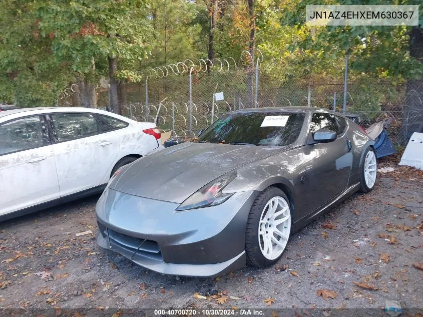 2014 Nissan 370Z Nismo VIN: JN1AZ4EHXEM630367 Lot: 40700720