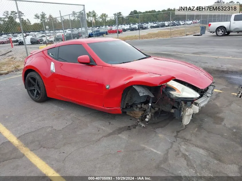 2014 Nissan 370Z VIN: JN1AZ4EH7EM632318 Lot: 40705093