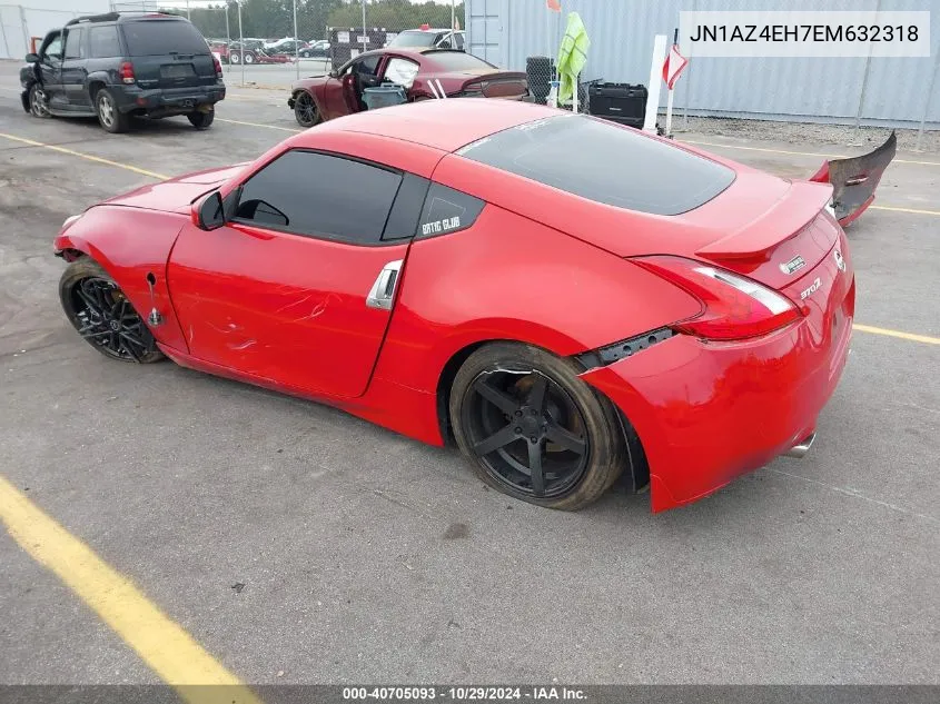 2014 Nissan 370Z VIN: JN1AZ4EH7EM632318 Lot: 40705093