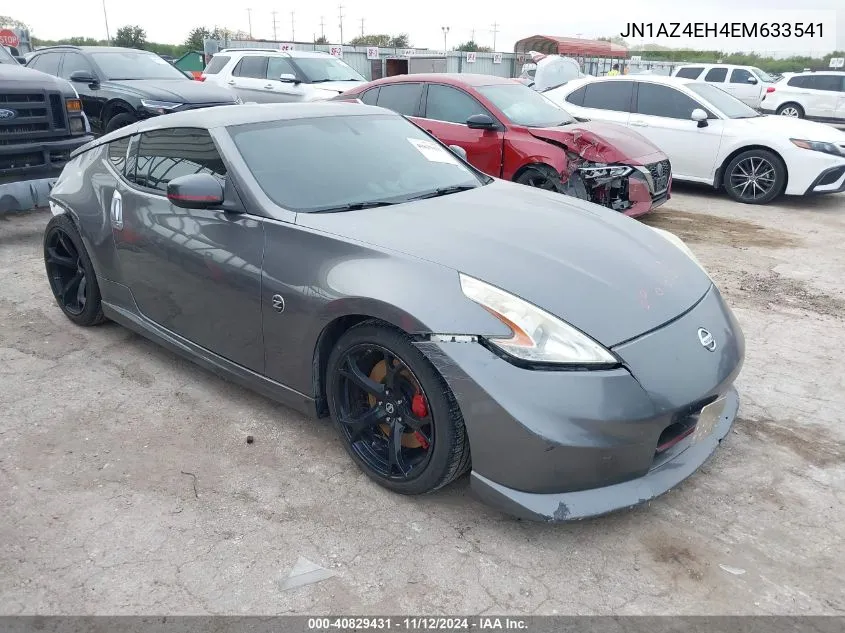 2014 Nissan 370Z Nismo VIN: JN1AZ4EH4EM633541 Lot: 40829431