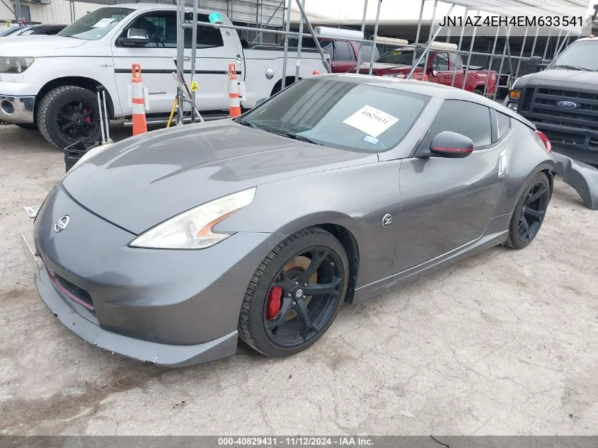 2014 Nissan 370Z Nismo VIN: JN1AZ4EH4EM633541 Lot: 40829431