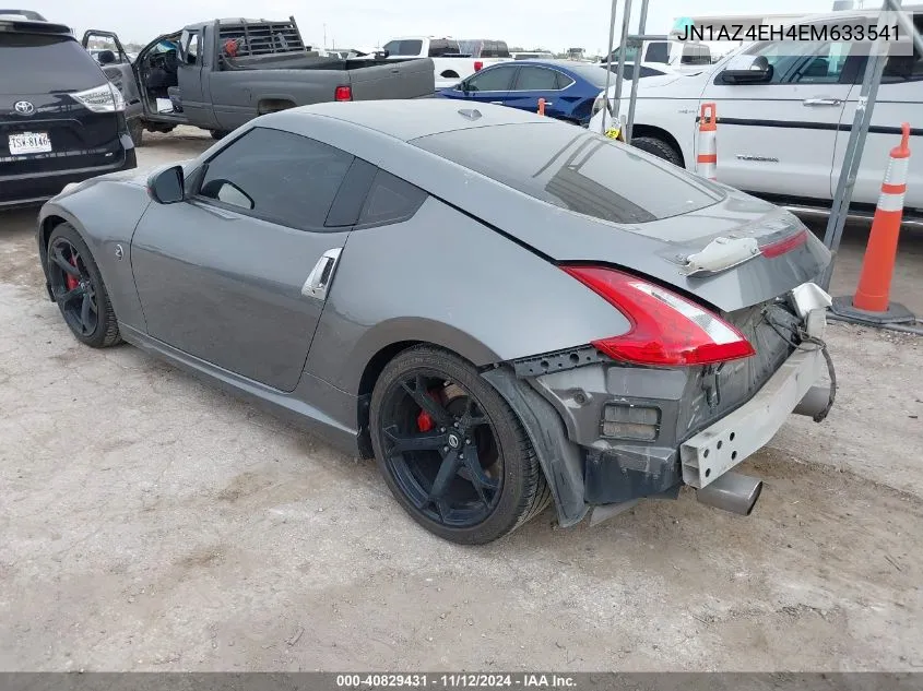 2014 Nissan 370Z Nismo VIN: JN1AZ4EH4EM633541 Lot: 40829431