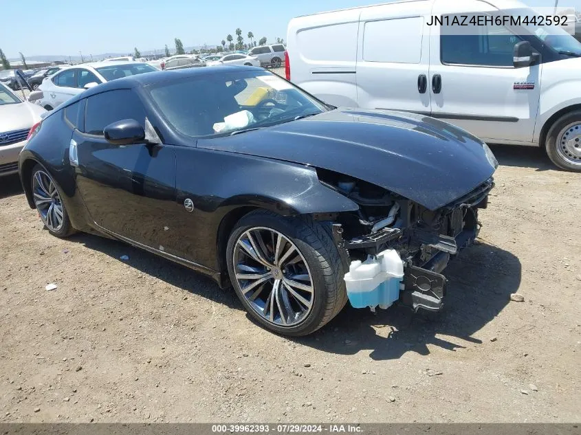 2015 Nissan 370Z Touring VIN: JN1AZ4EH6FM442592 Lot: 39962393