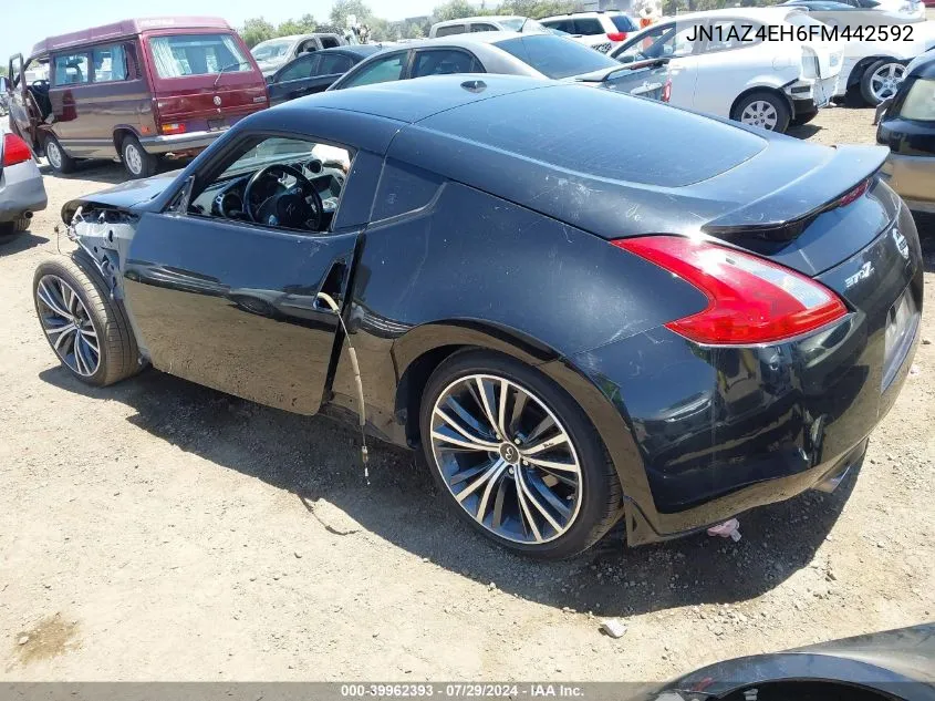 JN1AZ4EH6FM442592 2015 Nissan 370Z Touring