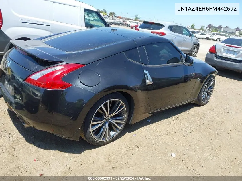 JN1AZ4EH6FM442592 2015 Nissan 370Z Touring