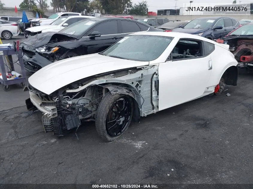 2015 Nissan 370Z Nismo VIN: JN1AZ4EH9FM440576 Lot: 40652102