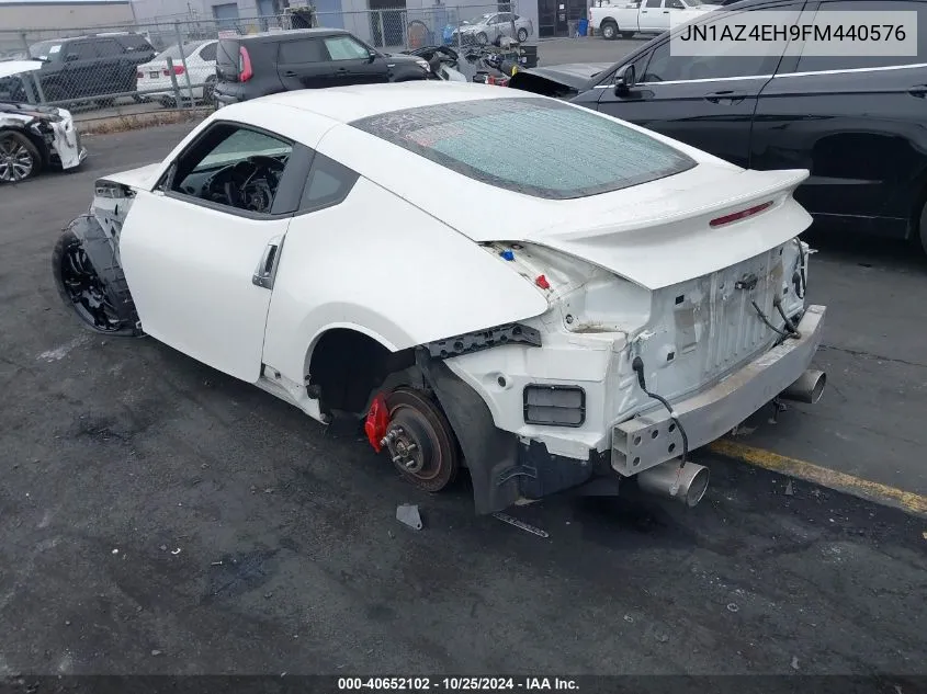 2015 Nissan 370Z Nismo VIN: JN1AZ4EH9FM440576 Lot: 40652102