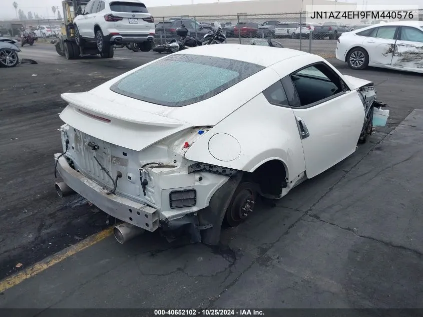 2015 Nissan 370Z Nismo VIN: JN1AZ4EH9FM440576 Lot: 40652102