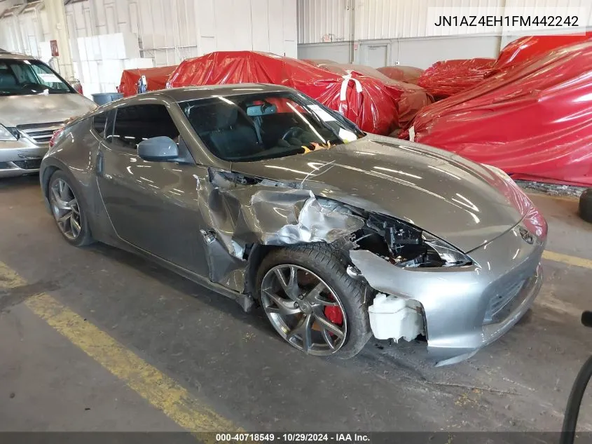 2015 Nissan 370Z Sport Tech VIN: JN1AZ4EH1FM442242 Lot: 40718549